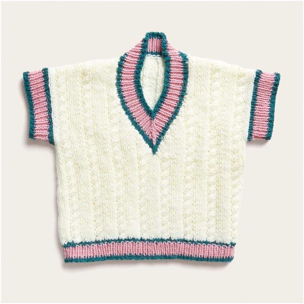 Strickset Pullunder Modell 04 aus Baby Nr. 34 104/116