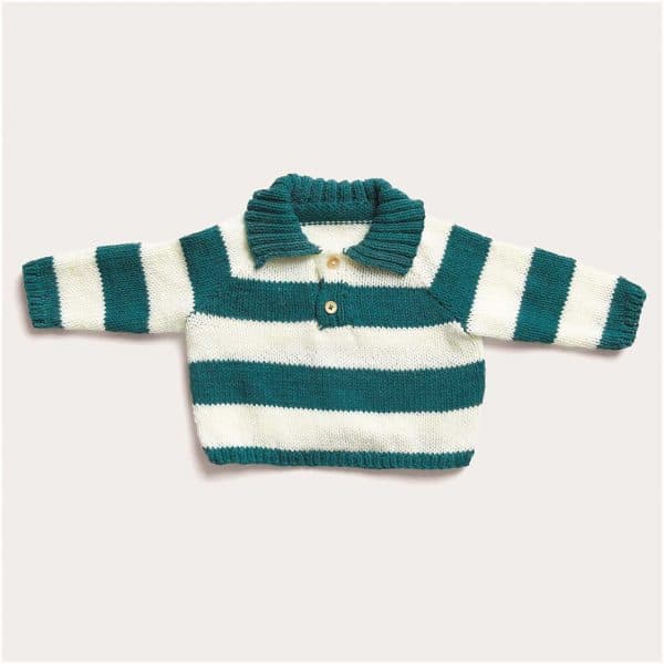 Strickset Pullover Modell 12 aus Baby Nr. 34 80/92