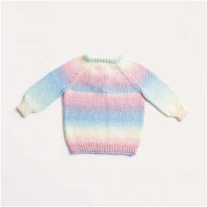 Strickset Pullover Modell 02 aus Baby Nr. 35 56/62