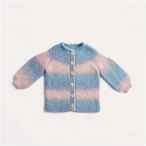 Strickset Jacke Modell 05 aus Baby Nr. 35 56/62