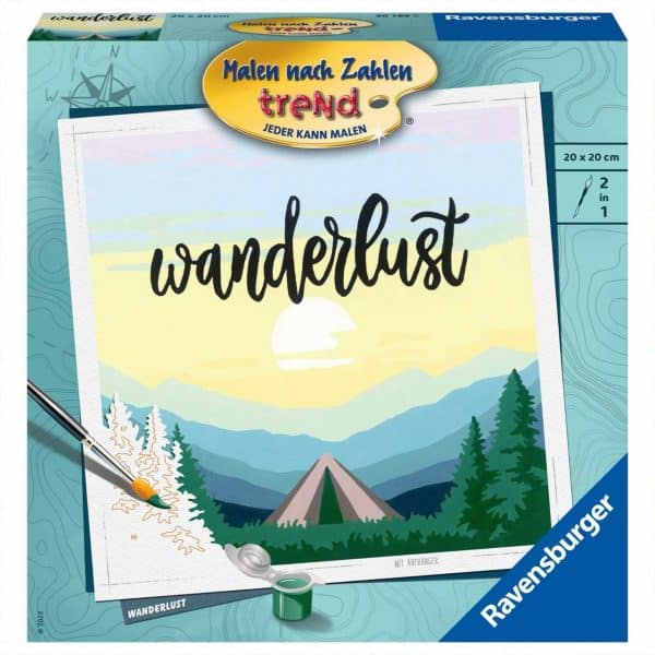 Ravensburger Malen nach Zahlen Wanderlust