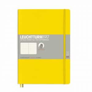 LEUCHTTURM1917 Notizbuch Composition dotted Softcover B5 zitrone