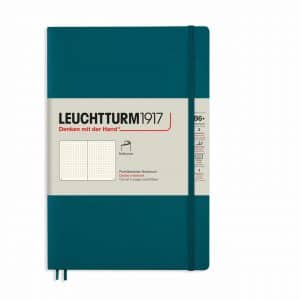 LEUCHTTURM1917 Notizbuch Paperback dotted Softcover B6 pacific green