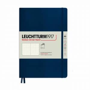 LEUCHTTURM1917 Notizbuch Medium dotted Softcover A5 marine