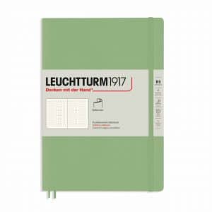 LEUCHTTURM1917 Notizbuch Composition dotted Softcover B5 salbei