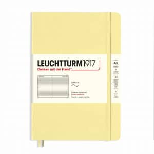 LEUCHTTURM1917 Notizbuch Medium liniert Softcover A5 vanilla