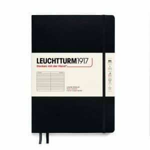 LEUCHTTURM1917 Notizbuch Composition liniert Hardcover B5 schwarz