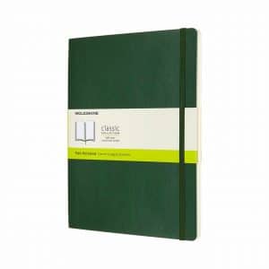 Moleskine Notizbuch XL blanko Soft Cover myrtengrün