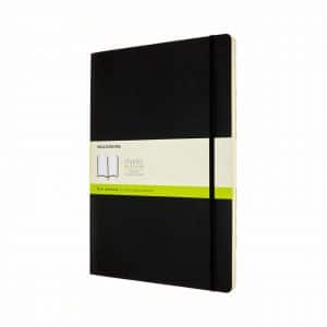 Moleskine Notizbuch blanko Soft Cover schwarz A4