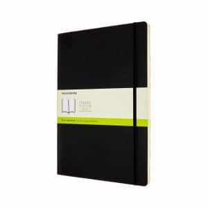 Moleskine Notizbuch blanko Soft Cover schwarz A4