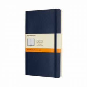 Moleskine Notizbuch liniert Soft Cover A5 saphir