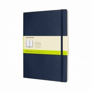 Moleskine Notizbuch XL blanko Soft Cover saphir