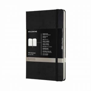 Moleskine PRO Notizbuch Hard Cover schwarz A5