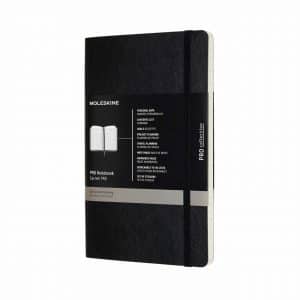 Moleskine PRO Notizbuch Soft Cover schwarz A5