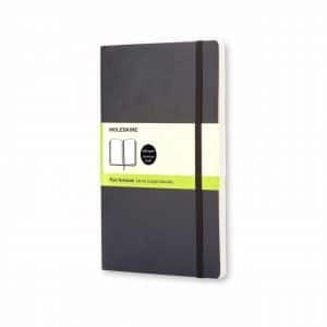 Moleskine Notizbuch blanko Soft Cover A6 schwarz