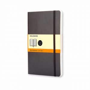 Moleskine Notizbuch liniert Soft Cover A5 schwarz