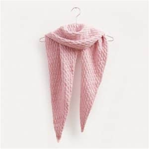 Strickset Schal Modell 20 aus Die Neue Masche Nr. 4 Onesize rosa