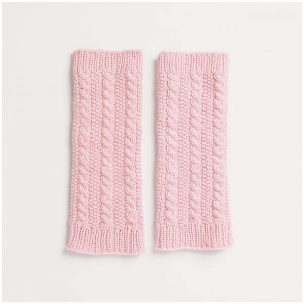 Strickset Beinstulpen Modell 03 aus Kids Nr. 11 98/104 rosa