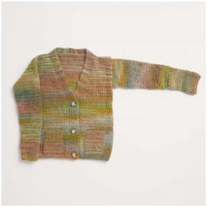 Strickset Jacke Modell 16 aus Kids Nr. 11 110/116