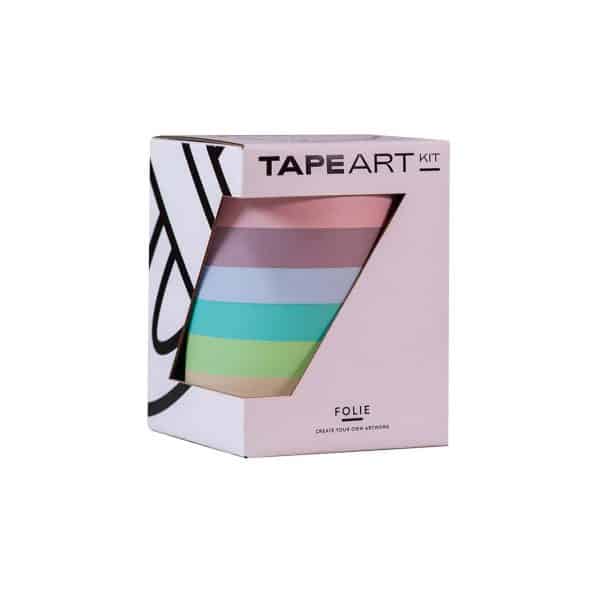 TAPE ART KIT Tape Set Folie Pastell 20mm 15m 6teilig