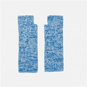 Strickset Stulpen Modell 06 aus Top Down Knitting Special Nr. 2 Onesize blau