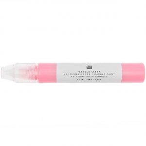 Rico Design Candle Liner Kerzenmalfarbe 30ml rosa