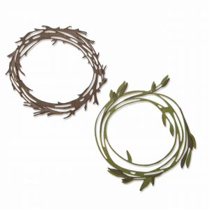 Sizzix Thinlits Die Set Funky Wreaths by Tim Holtz