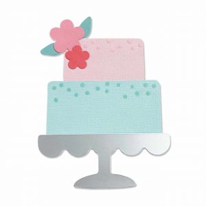 Sizzix Bigz Die Celebration Cake by Alexis Trimble