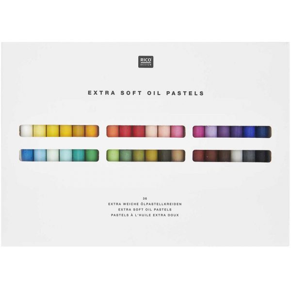 Rico Design Ölpastellkreide 36 Farben