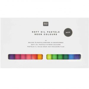 Rico Design Ölpastellkreide Neon 12 Farben