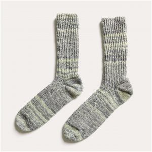 Strickset Socken Modell 17 aus Die Neue Masche Nr. 5 38-41 grau