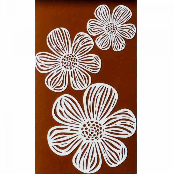 Artoz Laser Cut Papierdeko Blumen 3 Stück