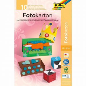 folia Fotokarton 22x33cm 300g/m² 10 Blatt