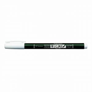 Tombow Fudenosuke Brush Pen Pastel white