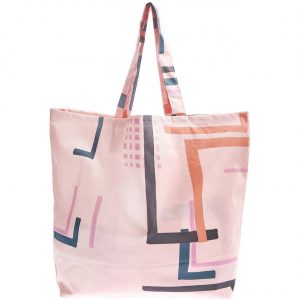 Rico Design Shopper Okina Hana rosa 41x55x19cm