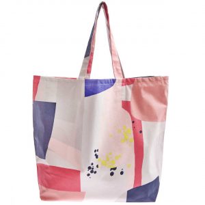 Rico Design Shopper Okina Hana hellgrau 41x55x19cm