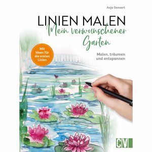 Christoporus Verlag Linien Malen - Mein verwunschener Garten