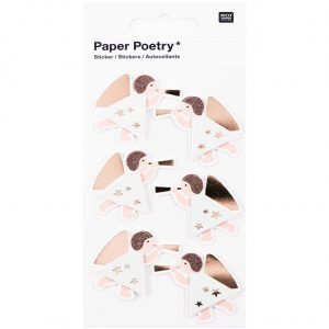 Paper Poetry 3D Sticker Engel Hot Foil