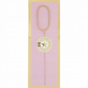 Wondercandle Wunderkerze Giant Zahl gold 30cm
