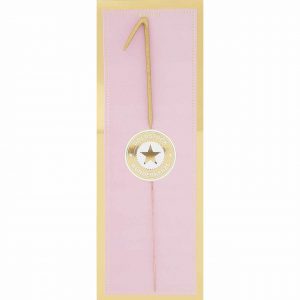 Wondercandle Wunderkerze Giant Zahl gold 30cm 1