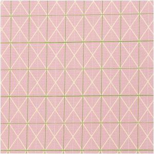 Rico Design Druckstoff Canvas Raster rosa 140cm