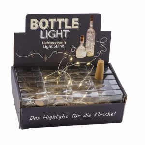 10er LED-Lichterkette Bottle Light mit Korken 1m