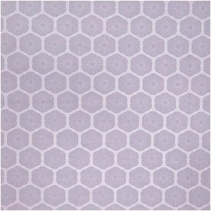 Rico Design Stoffabschnitt Baumwoll-Popelin flieder Rosette 50x140cm