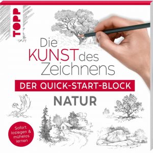 TOPP Die Kunst des Zeichnens - Der Quick-Starter-Block - Natur