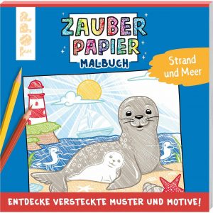 TOPP Zauberpapier Malbuch - Strand und Meer