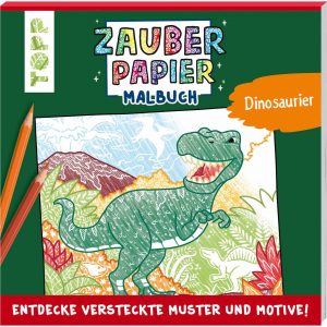 TOPP Zauberpapier Malbuch - Dinosaurier