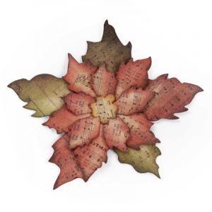 Sizzix Bigz Die Tattered Poinsettia by Tim Holtz