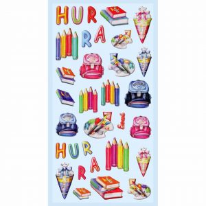 HobbyFun SoftySticker Schule III