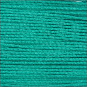 Rico Design Essentials Organic Cotton aran 50g 90m aqua