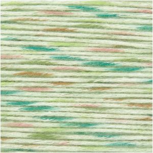 Rico Design Creative Cotton Flecky Fleece dk 100g 250m grün